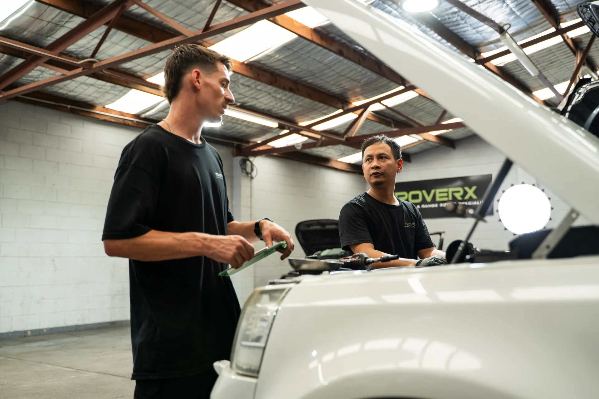 RoverX specialist workshop at 3 Yalgar Road, Kirrawee