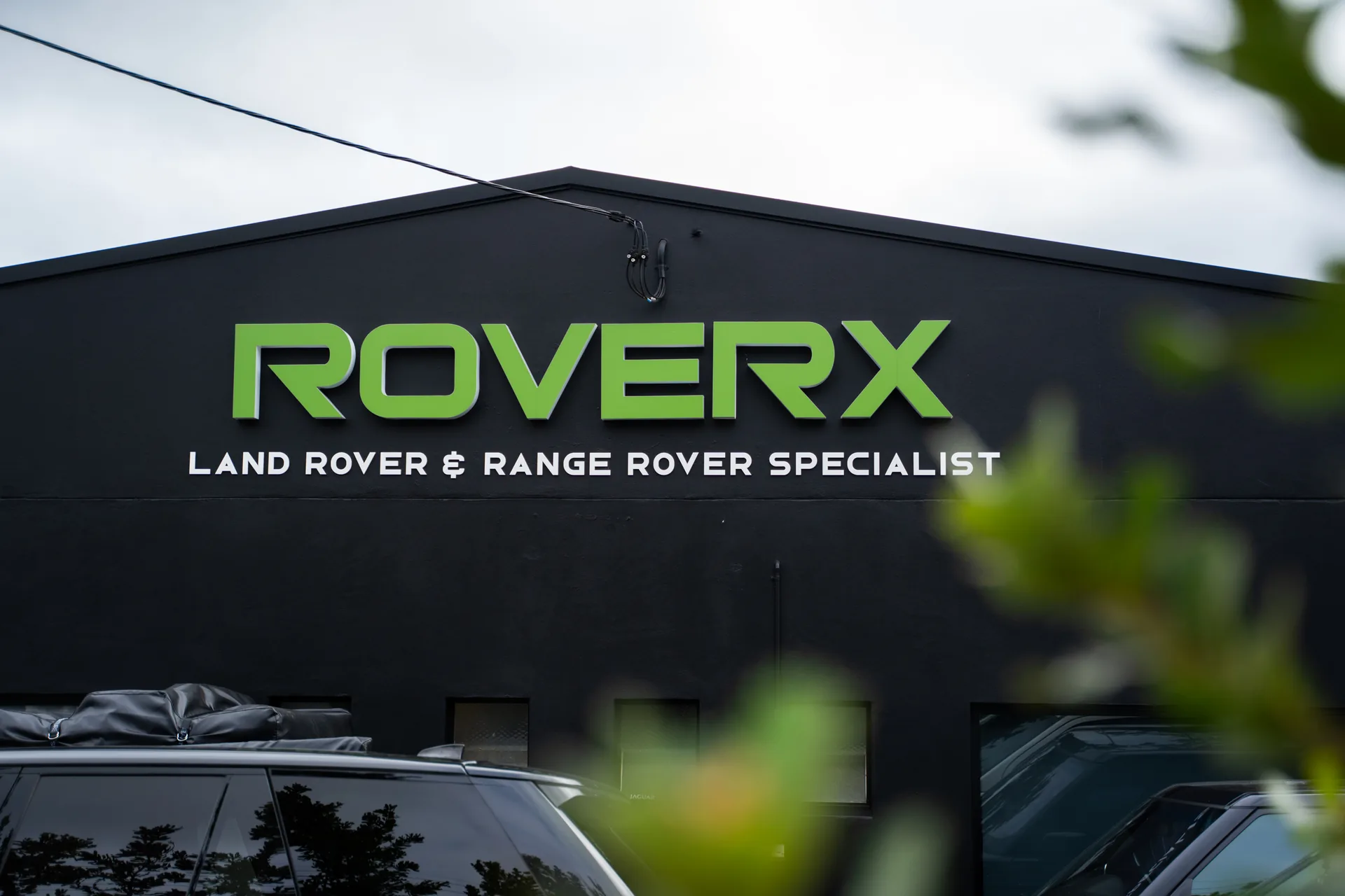 The RoverX specialist workshop in Kirrawee, Sutherland Shire